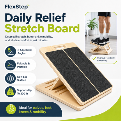 FlexStep™ Daily Relief Stretch Board